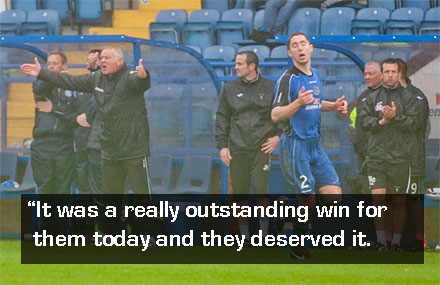 Jim Jefferies at Stranraer