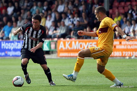 Joe Cardle v Motherwell Joe Cardle v Motherwell