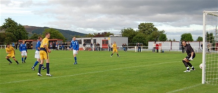 Kelty 0 Dunfermline 1 - Arron Scott scores Kelty 0 Dunfermline 1 - Arron Scott scores