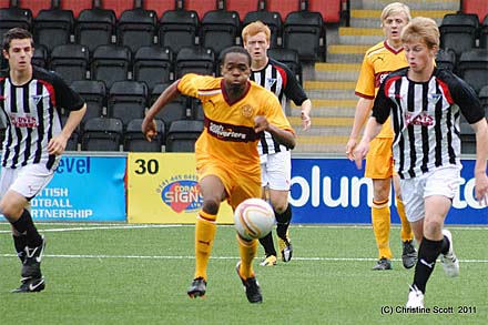 Dunfermline v Motherwell U19s Dunfermline v Motherwell U19s