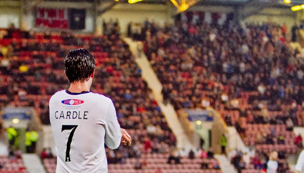 Joe Cardle s back Joe Cardle s back