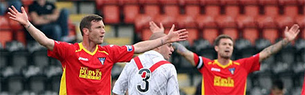 AIRDRIE UNITED V DUNFERMLINE AIRDRIE UNITED V DUNFERMLINE
