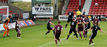 Dunfermline v Hearts Dunfermline v Hearts