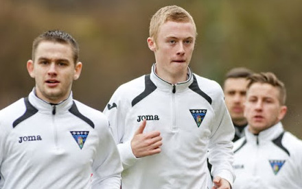 Ross Millen in warm up Ross Millen in warm up