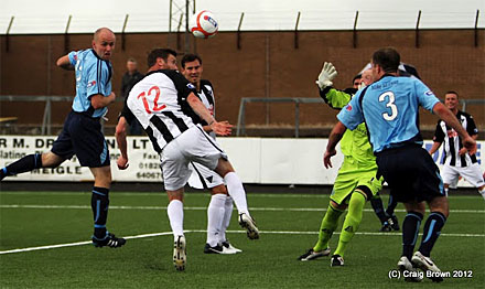 Andy Kirk misses "sitter"