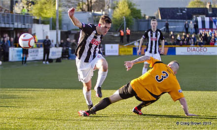 Shaun Byrne v Alloa Athletic Shaun Byrne v Alloa Athletic