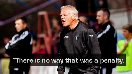 There is no way that was a penalty There is no way that was a penalty