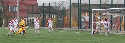 Lawrie Cannon scores v Airdrie United 18/10/09 Lawrie Cannon scores v Airdrie United 18/10/09