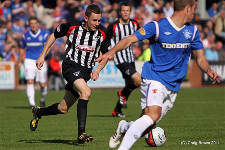 Paul Burns v Rangers Paul Burns v Rangers