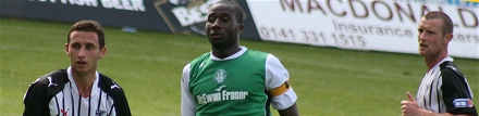 Steven McDougall v Hibs Steven McDougall v Hibs