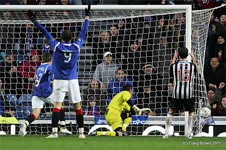 Rangers 1 Dunfermline 0