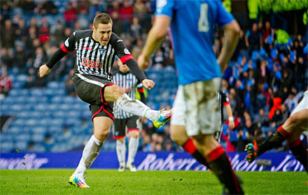 Stephen Husband v Rangers Stephen Husband v Rangers