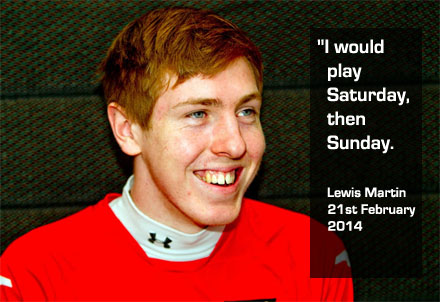 "I would play Saturday, then Sunday.