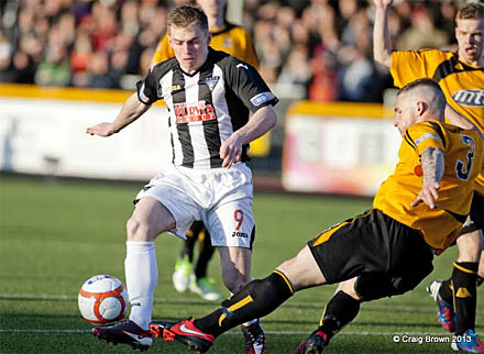 Allan Smith v Alloa Athletic Allan Smith v Alloa Athletic