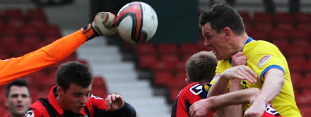 Martin Hardie v St Mirren Martin Hardie v St Mirren