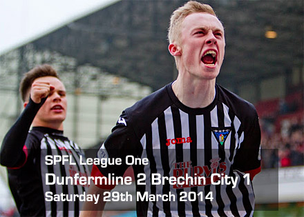Dunfermline 2 Brechin City 1 Dunfermline 2 Brechin City 1