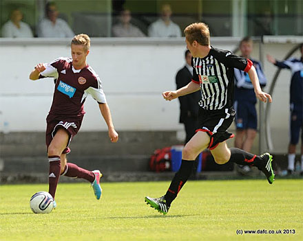 Lewis Martin v Hearts