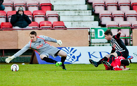 Ryan Scully saves Ryan Scully saves