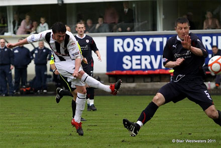 Joe Cardle v Raith Rovers Joe Cardle v Raith Rovers